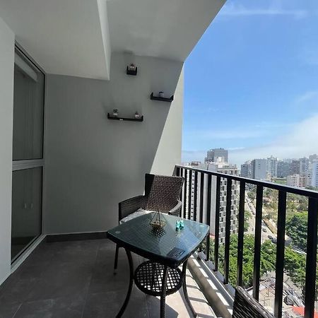 Apartmán Barranco Piso 18 Vista Al Mar Piscina Jacuzzi Gym Lima Exteriér fotografie