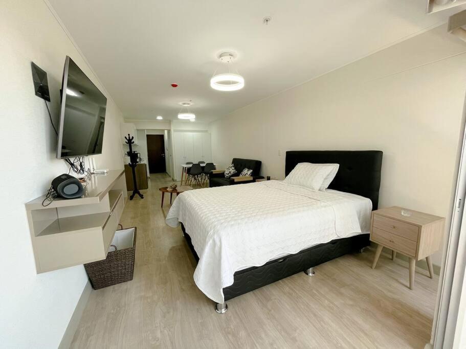 Apartmán Barranco Piso 18 Vista Al Mar Piscina Jacuzzi Gym Lima Exteriér fotografie