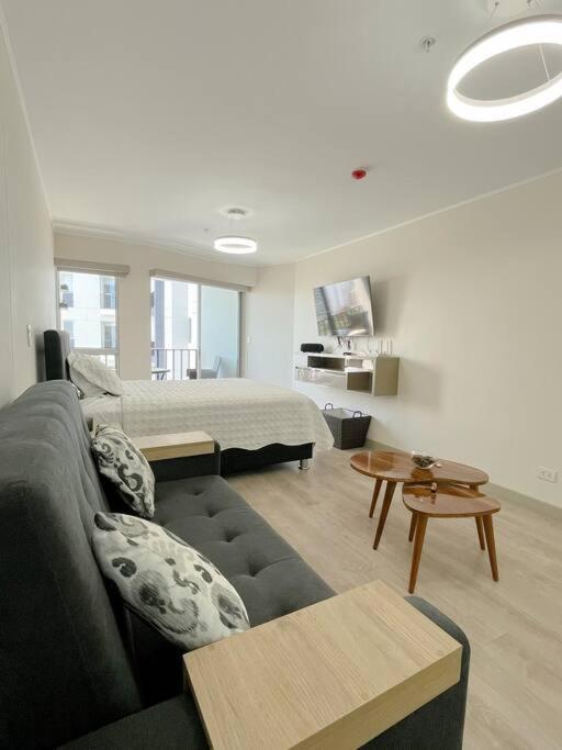 Apartmán Barranco Piso 18 Vista Al Mar Piscina Jacuzzi Gym Lima Exteriér fotografie