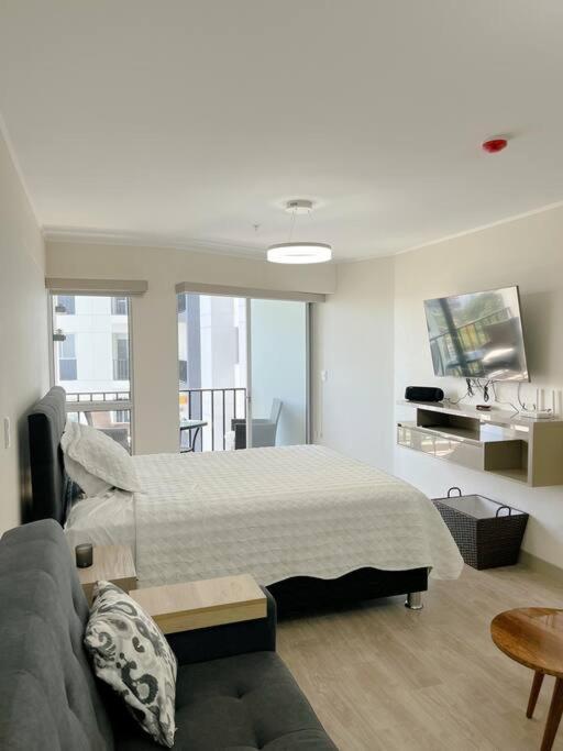 Apartmán Barranco Piso 18 Vista Al Mar Piscina Jacuzzi Gym Lima Exteriér fotografie